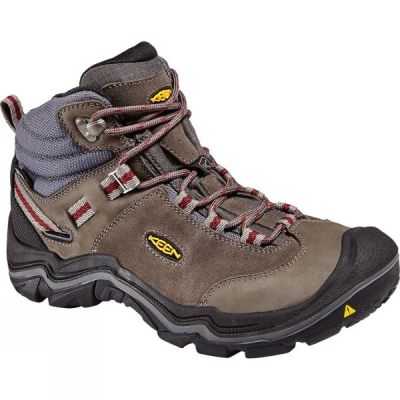 Botas Keen Wanderer Mid WP Mujer Gris / Marrones - Chile YFD241850